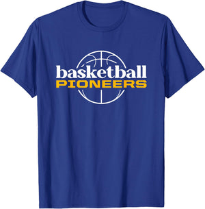 Big Sandy Pioneers Basketball T-Shirt - T-Shirt | Royal