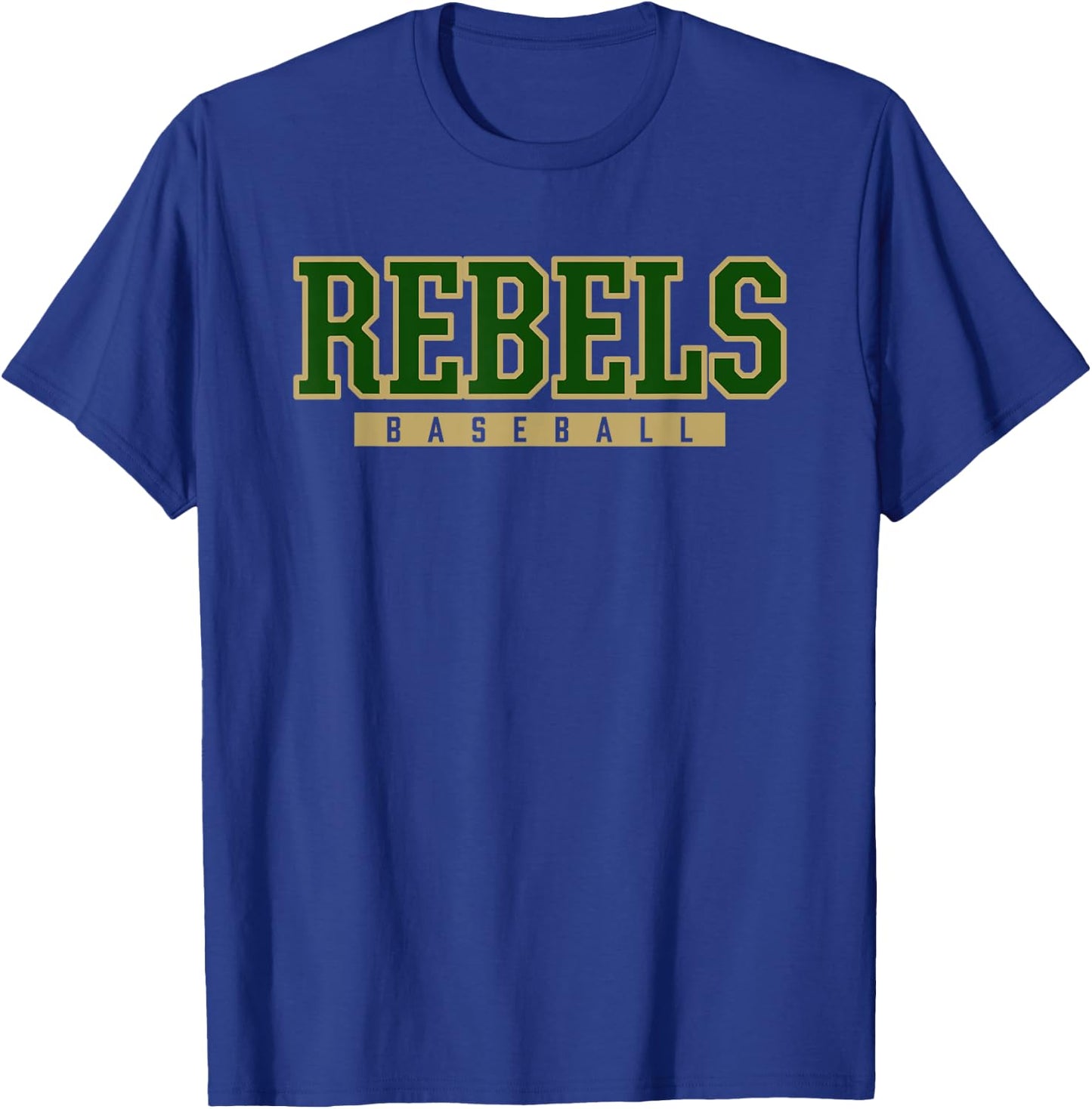 North Duplin Rebels Baseball T-Shirt - T-Shirt | Royal