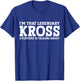 Kross Personal Name First Name Funny Kross T-Shirt - T-Shirt | Royal
