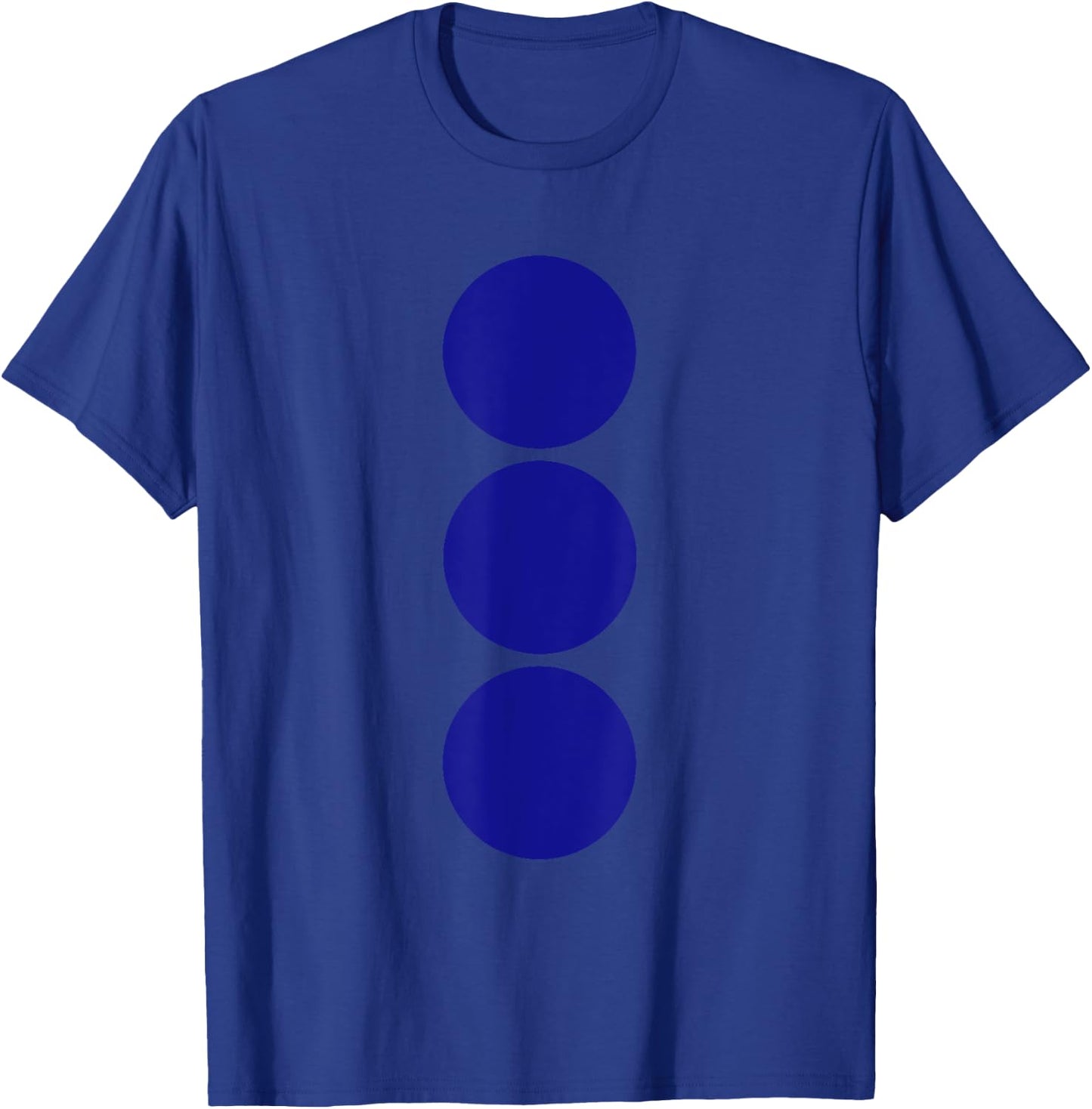 Twister Game Blue Matching Group Costume T-Shirt - T-Shirt | Royal