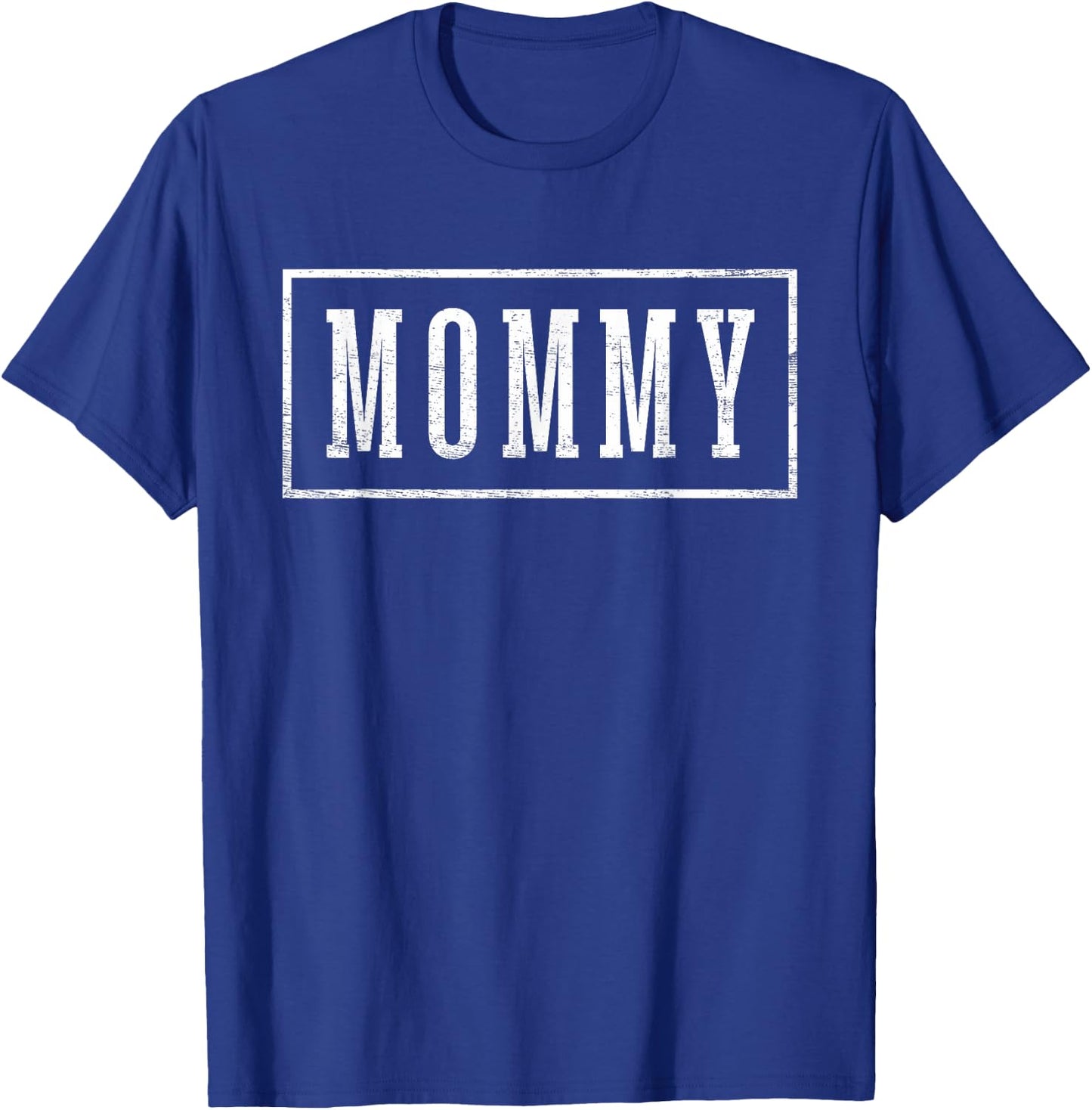 Mommy - Sleek Framed Design Mother's Day Mommy T-Shirt - T-Shirt | Royal