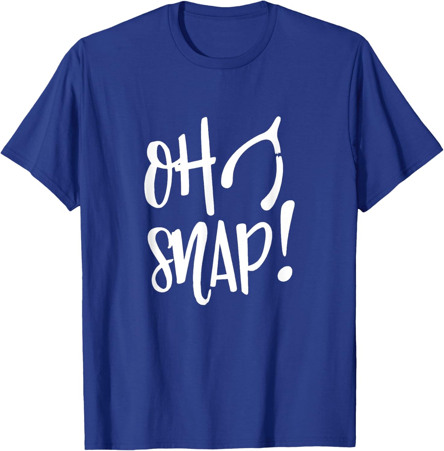 Oh Snap Turkey Wishbone Funny Thanksgiving Costume T-Shirt - T-Shirt | Royal