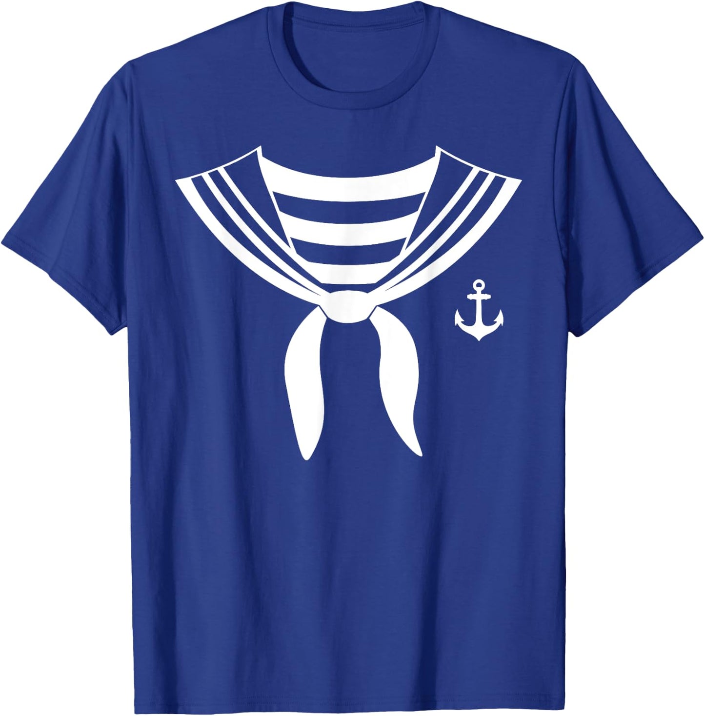 sailor suit sailor uniform sailor sailor , Blue, S T-Shirt - T-Shirt | Royal