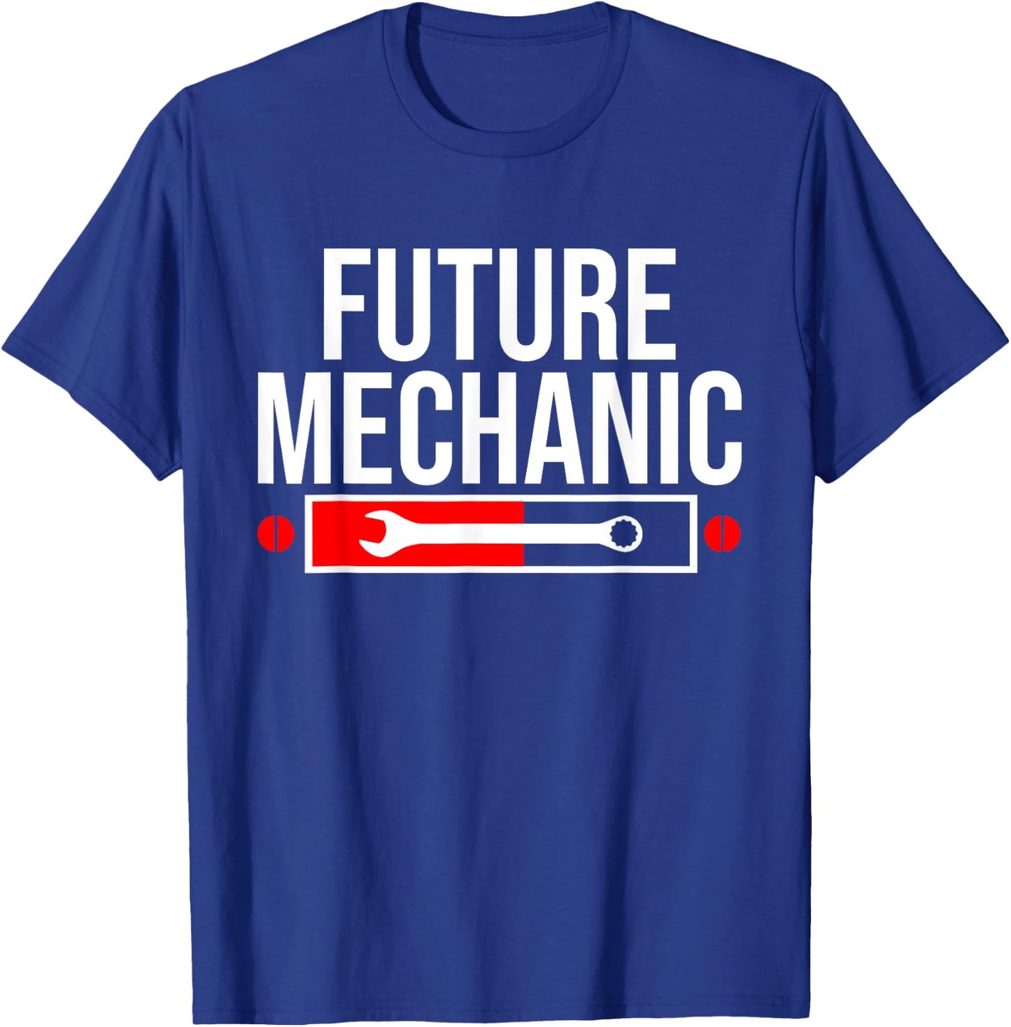 Future Mechanic In Progress Funny Auto Mechanic Humor Gift T-Shirt - T-Shirt | Royal