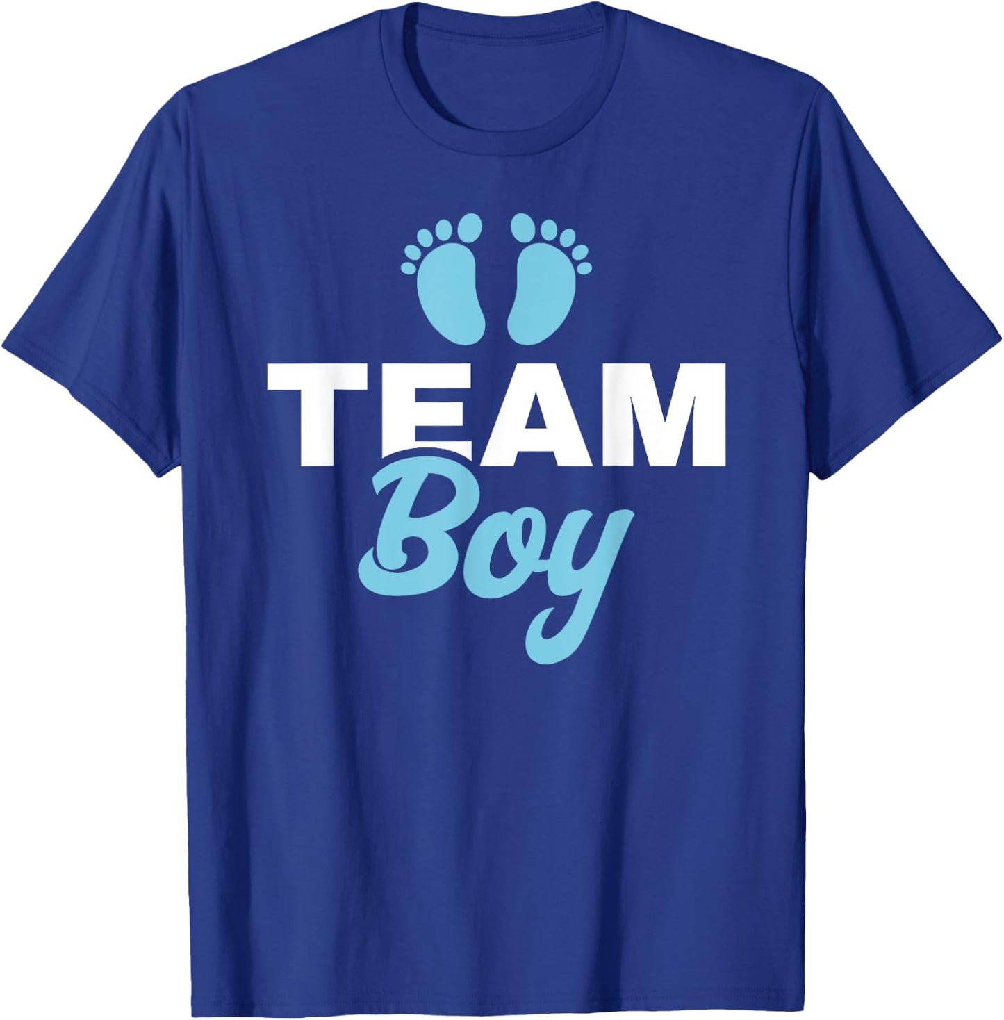 Gender Reveal Party - Team Boy Gender Reveal T-Shirt - T-Shirt | Royal