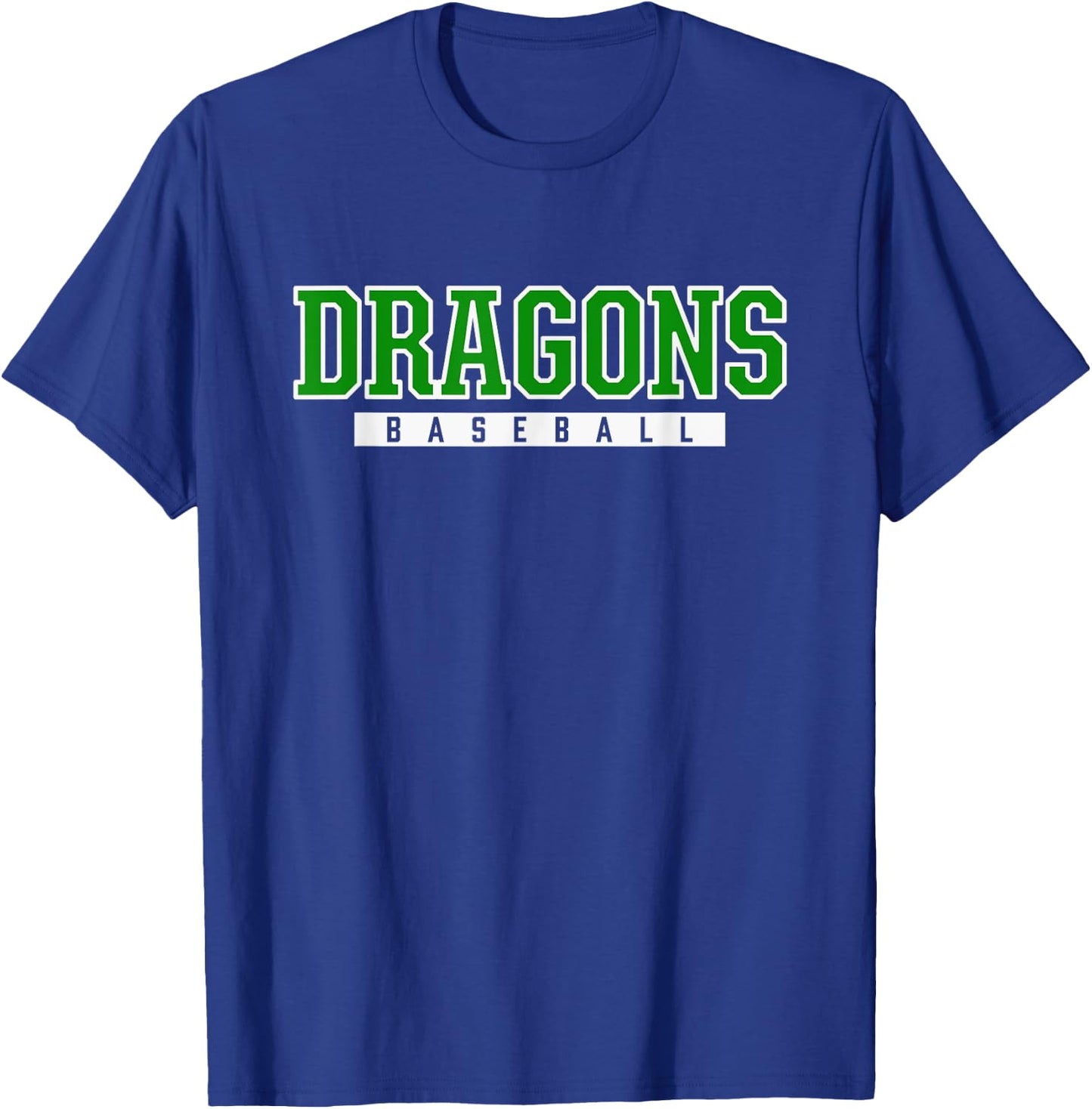 Lewisburg Dragons Baseball T-Shirt - T-Shirt | Royal