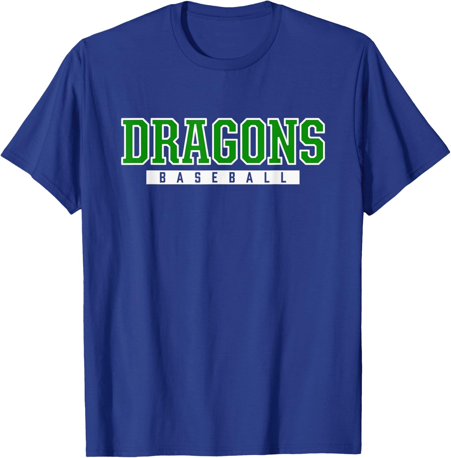 Lewisburg Dragons Baseball T-Shirt - T-Shirt | Royal