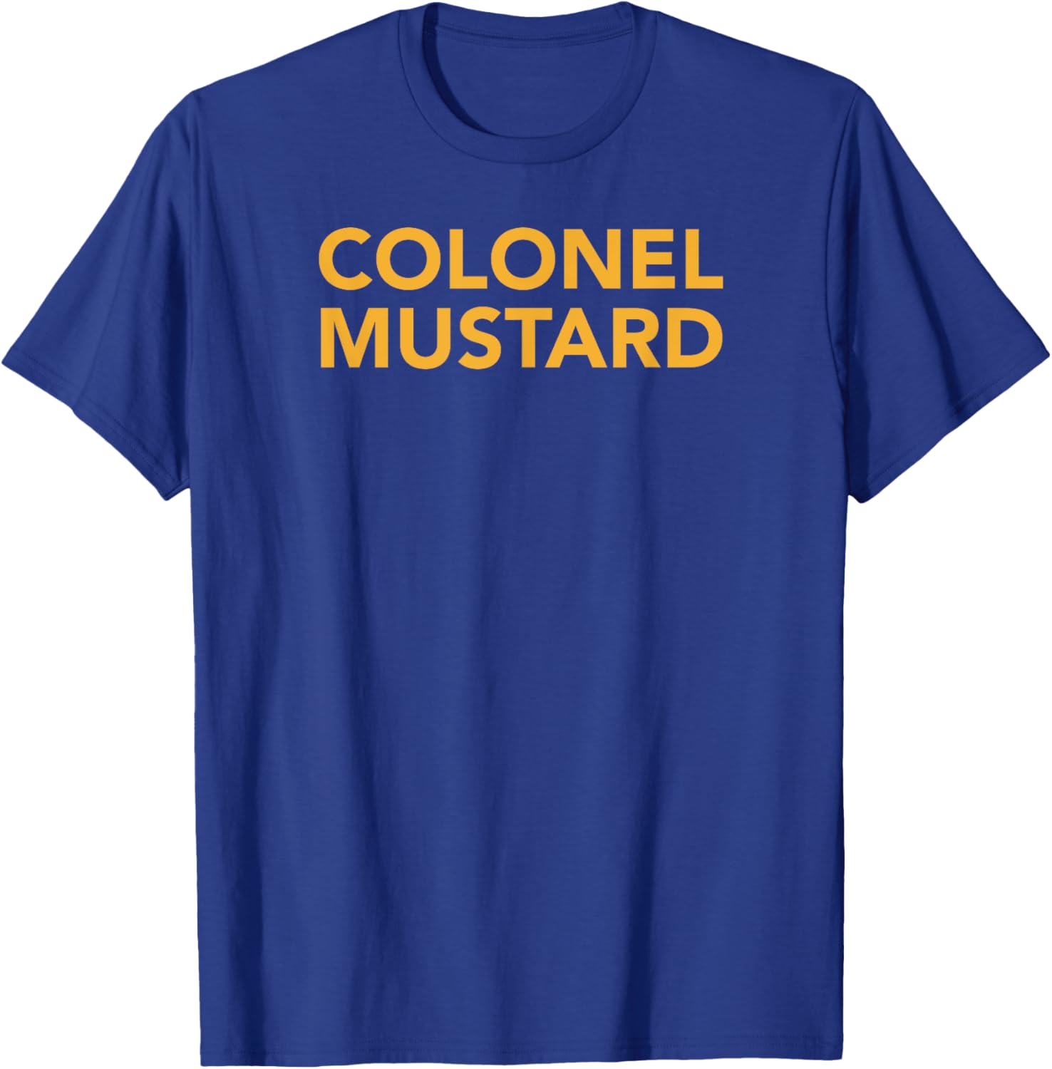 Simple Halloween costume , Colonel Mustard shirt T-Shirt - T-Shirt | Royal