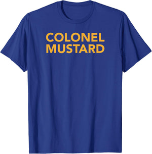 Simple Halloween costume , Colonel Mustard shirt T-Shirt - T-Shirt | Royal