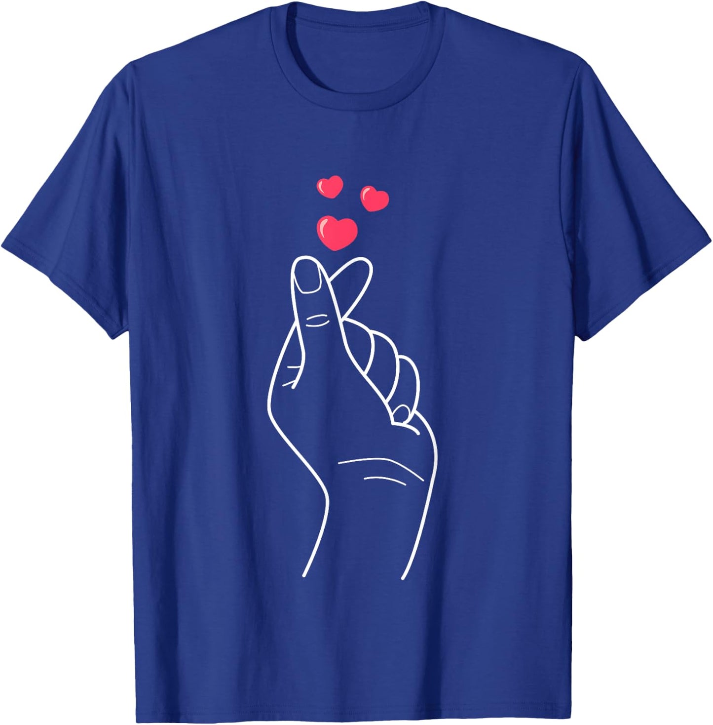 Korean Fingerherz Kids Fanartikel K-Pop Deko Kpop Merch T-Shirt - T-Shirt | Royal