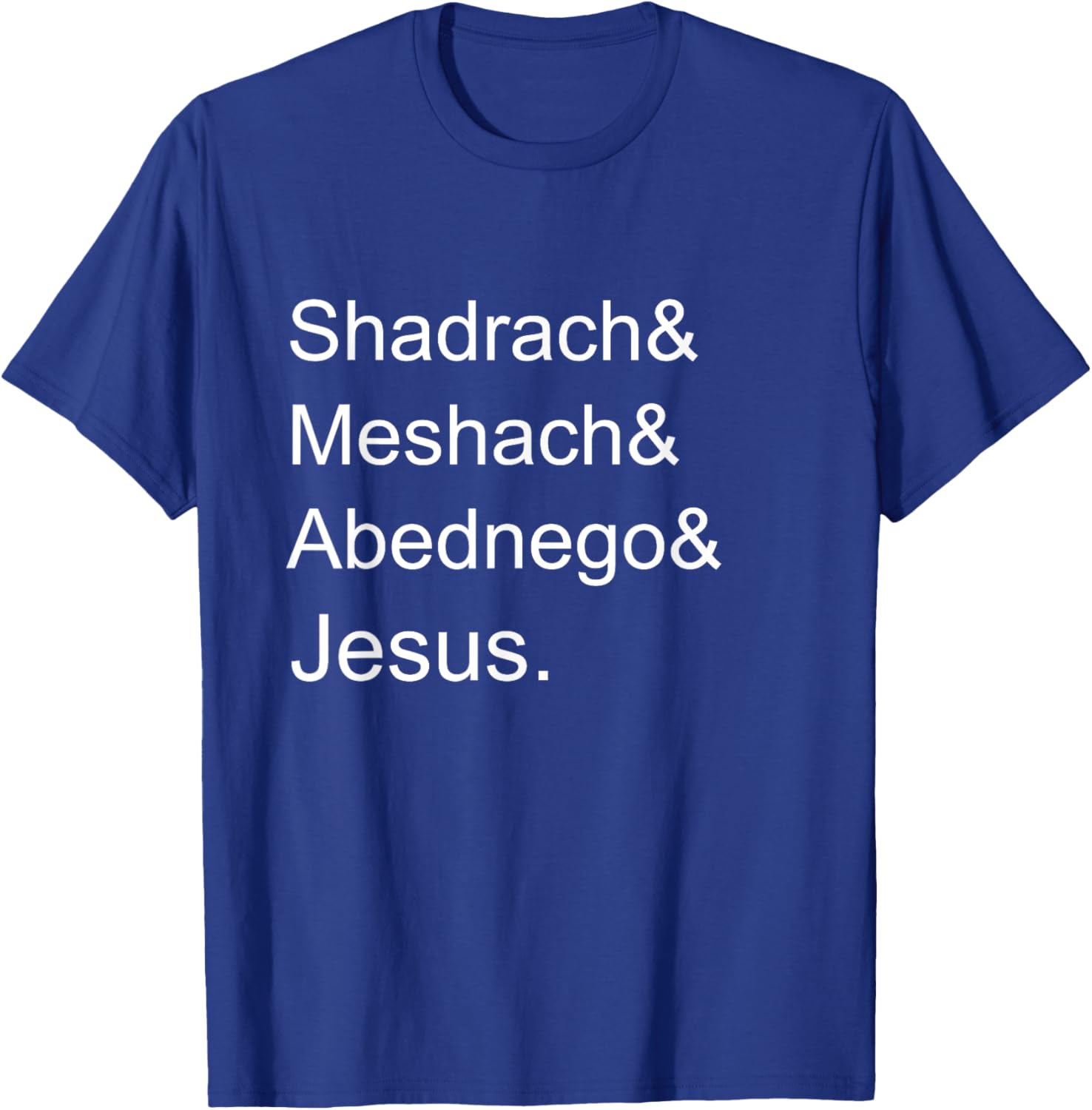 Old Testament Bible Heroes - Christian Inspirational T-Shirt - T-Shirt | Royal