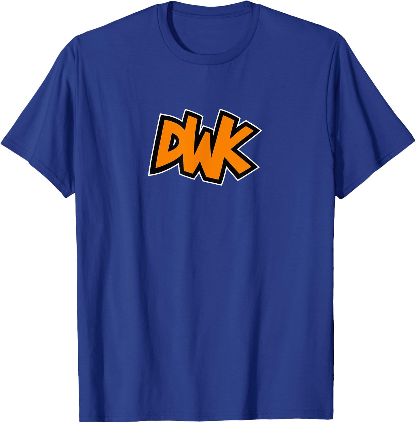 DWK Logo Orange , black T-Shirt - T-Shirt | Royal