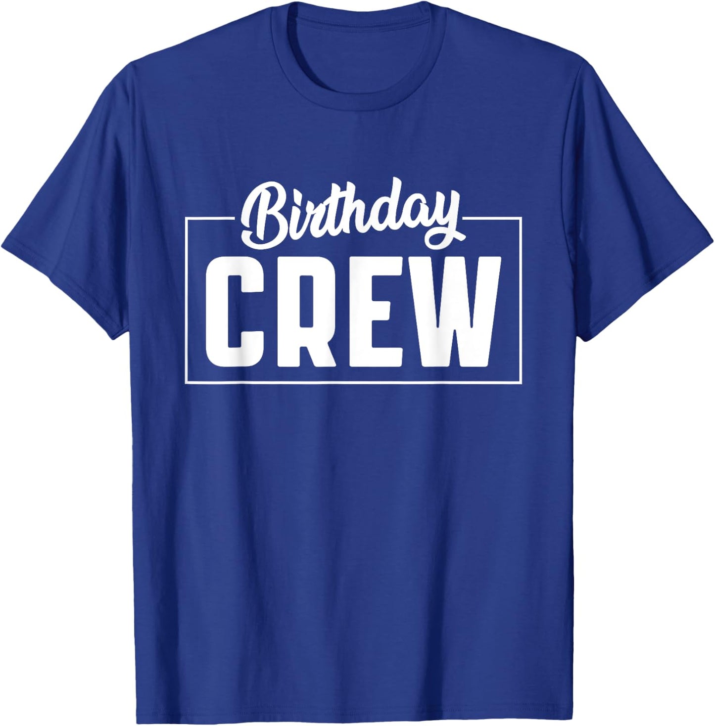 Birthday party with crew motif , black T-Shirt - T-Shirt | Royal