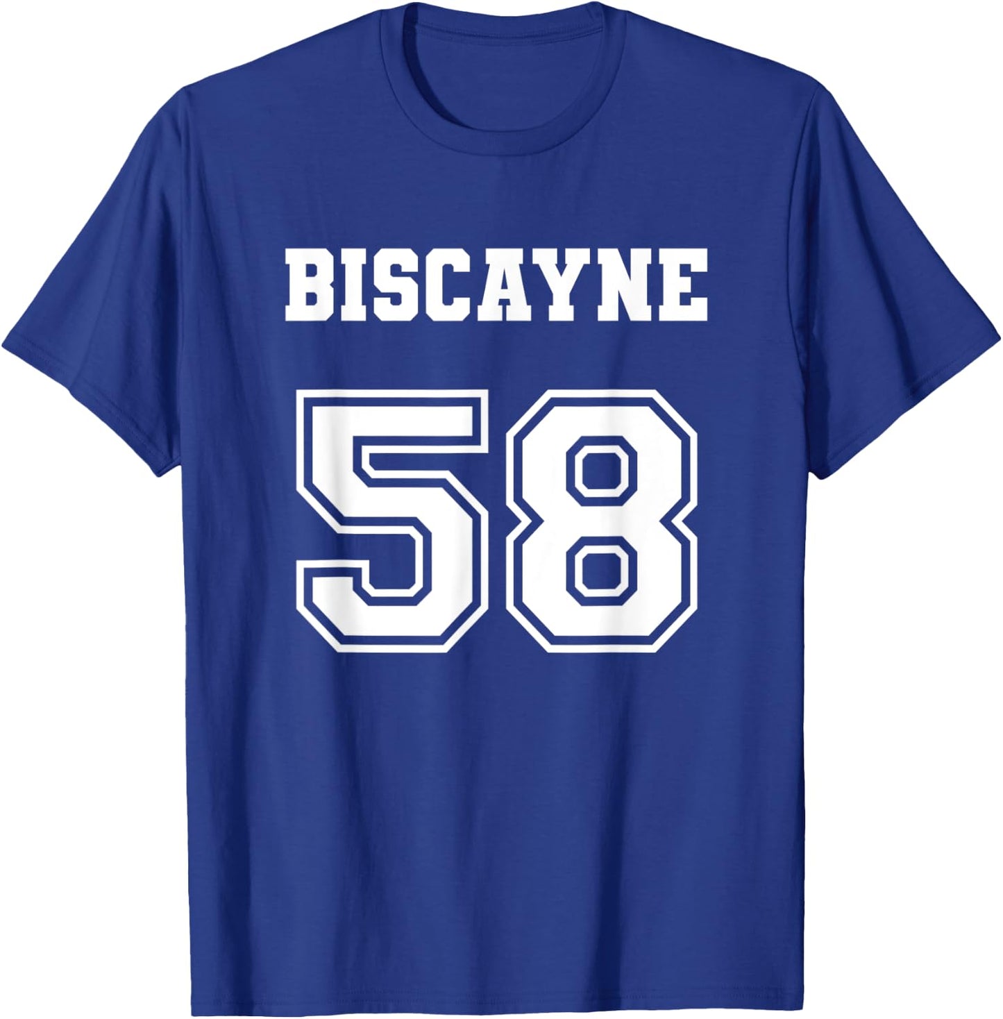 Jersey Style Biscayne 58 1958 Muscle Classic Lowrider Car T-Shirt - T-Shirt | Royal