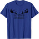Eat Venison It's Organic Deer Hunting Season Shirt T-Shirt - T-Shirt | Royal