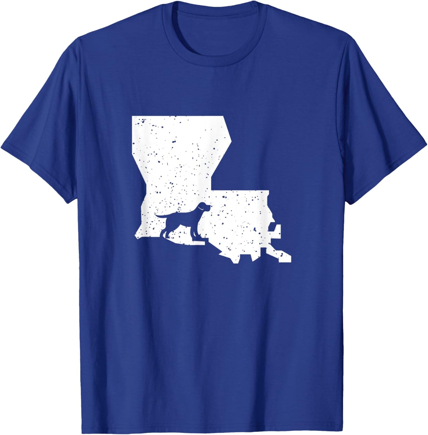 Labrador Louisiana Dog Lover T-Shirt - T-Shirt | Royal
