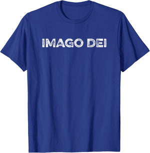 Imago Dei Image Of God Follower Creation Genesis Scripture T-Shirt - T-Shirt | Royal