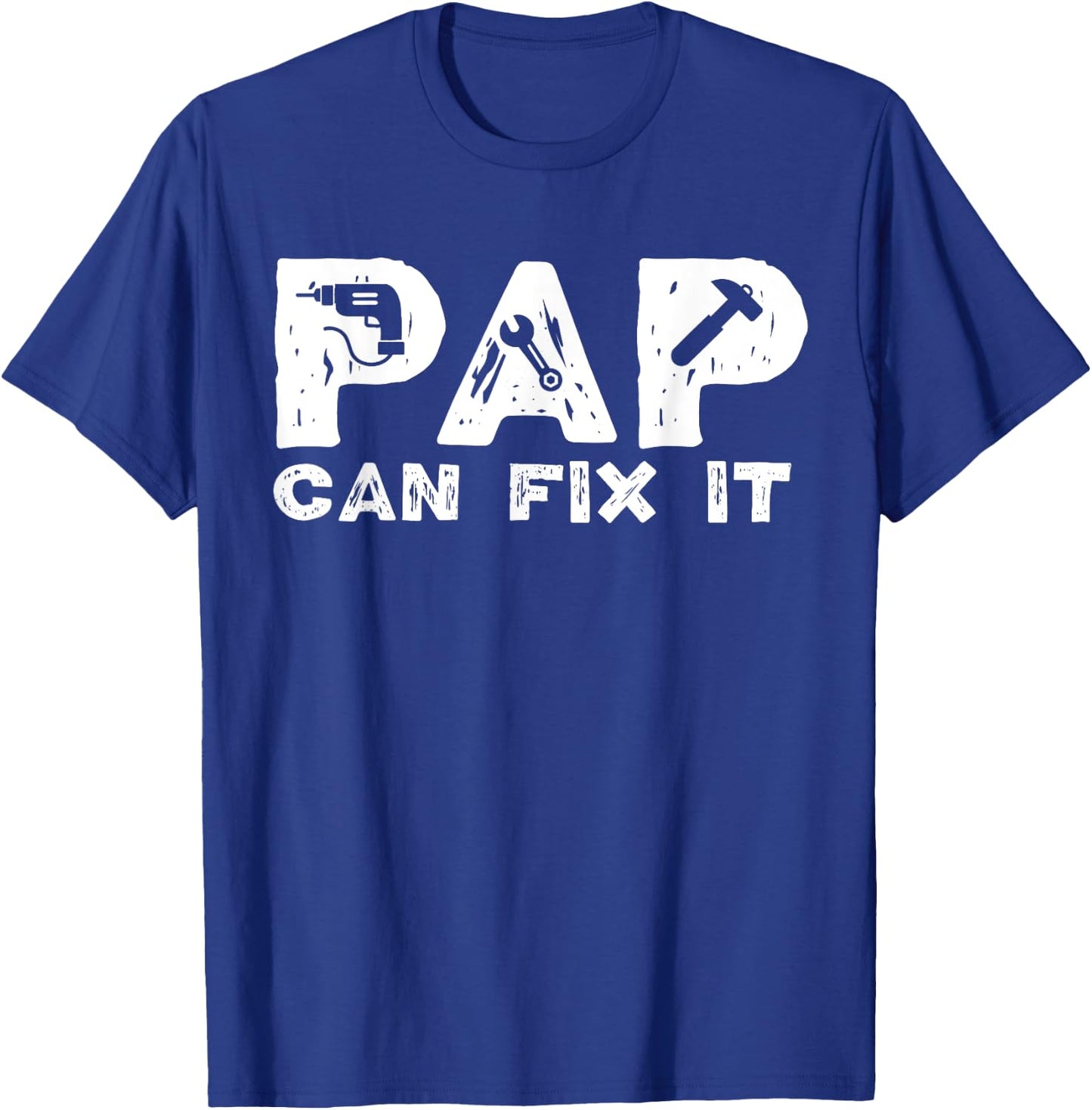 Pap Can Fix It Pap Grandpa Pap Grandfather T-Shirt - T-Shirt | Royal