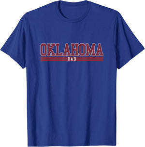 Oklahoma Dad T-Shirt - T-Shirt | Royal