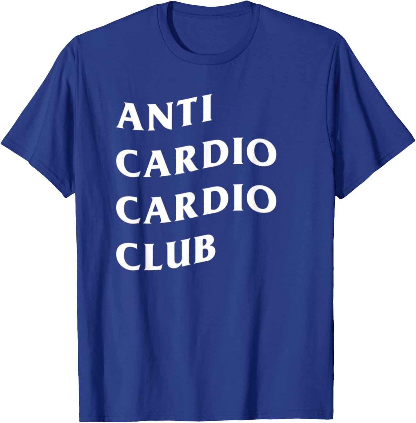 Anti Cardio Club T-Shirt - T-Shirt | Royal