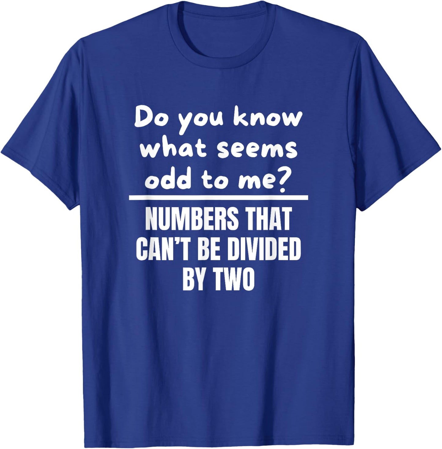 Funny Math Teacher Jokes T-Shirt - T-Shirt | Royal