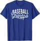 Baseball Sports Funny - Baseball Grandpa T-Shirt - T-Shirt | Royal
