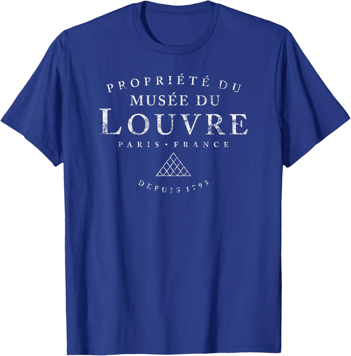 Property of Louvre Museum Since 1793 T-Shirt - T-Shirt | Royal