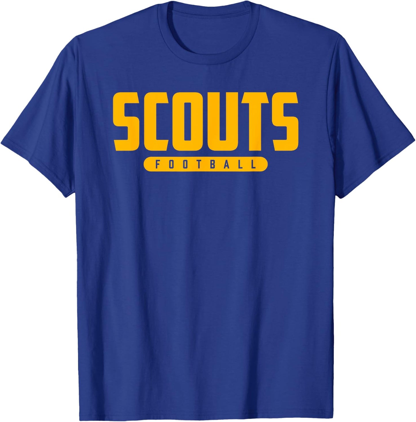 Lake Forest Scouts Football T-Shirt - T-Shirt | Royal