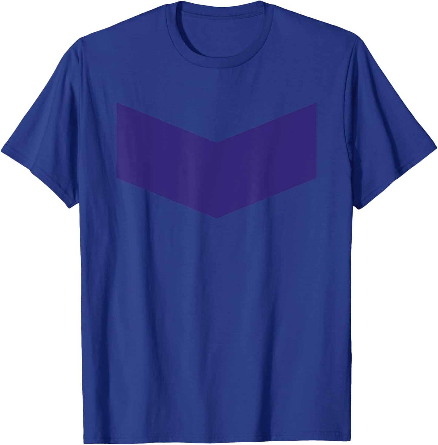 Purple Chevron Iconic T-Shirt - T-Shirt | Royal