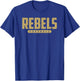 Boyle County Rebels Football T-Shirt - T-Shirt | Royal