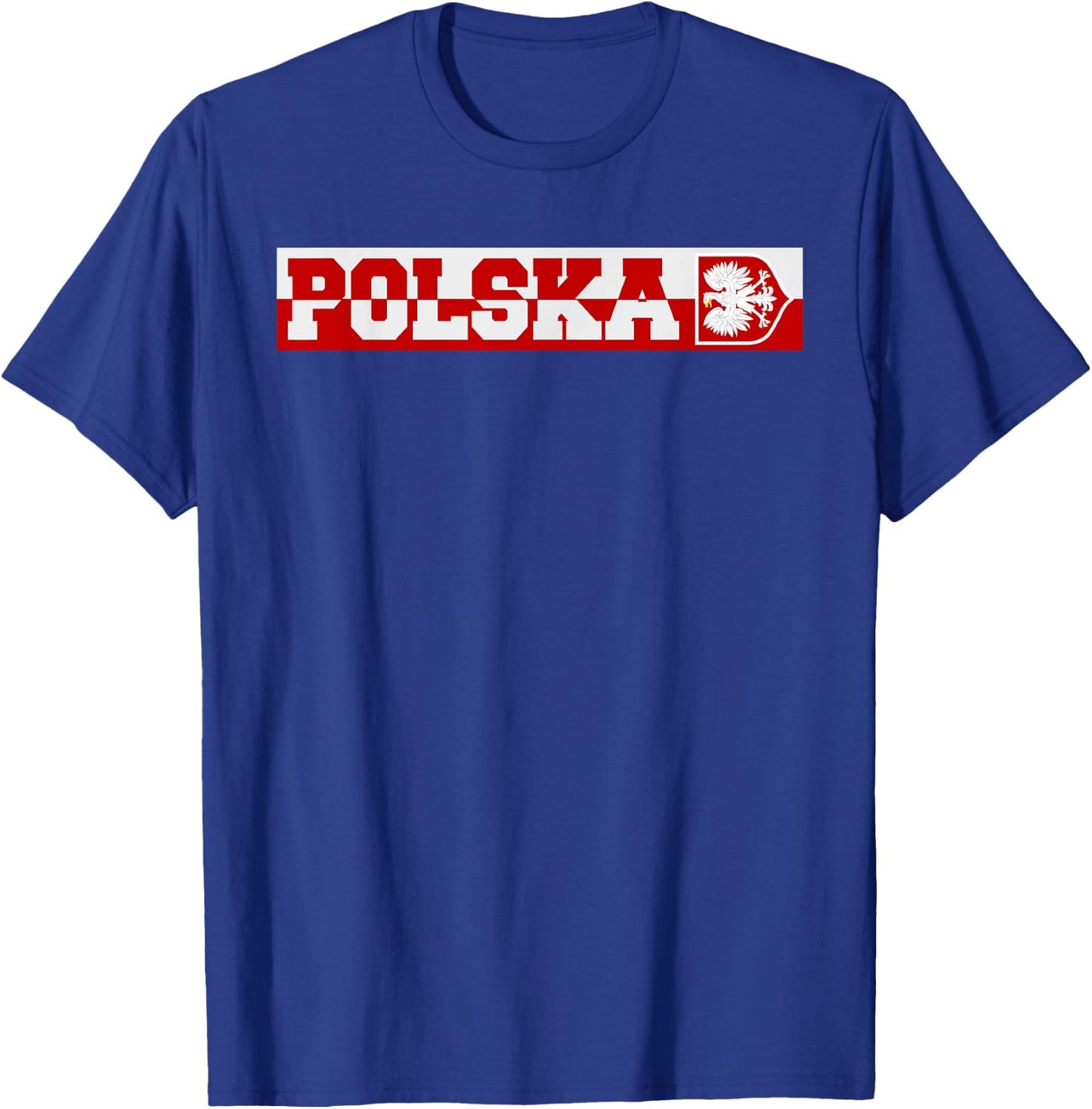 Poland For Gift Poland Poland Warsaw Flag , Black, S T-Shirt - T-Shirt | Royal