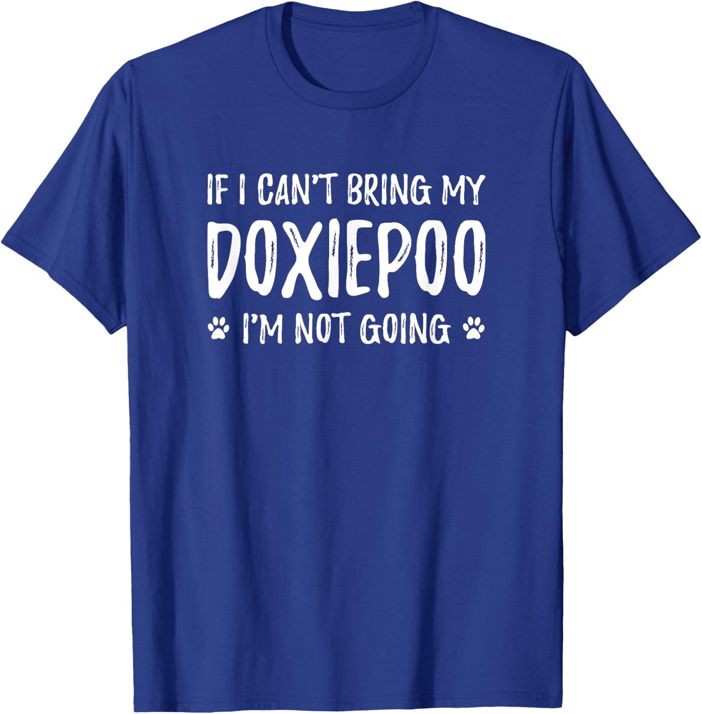 Doxiepoo Dog Lovers Funny Dog Lover Gift Men Women Kids T-Shirt - T-Shirt | Royal