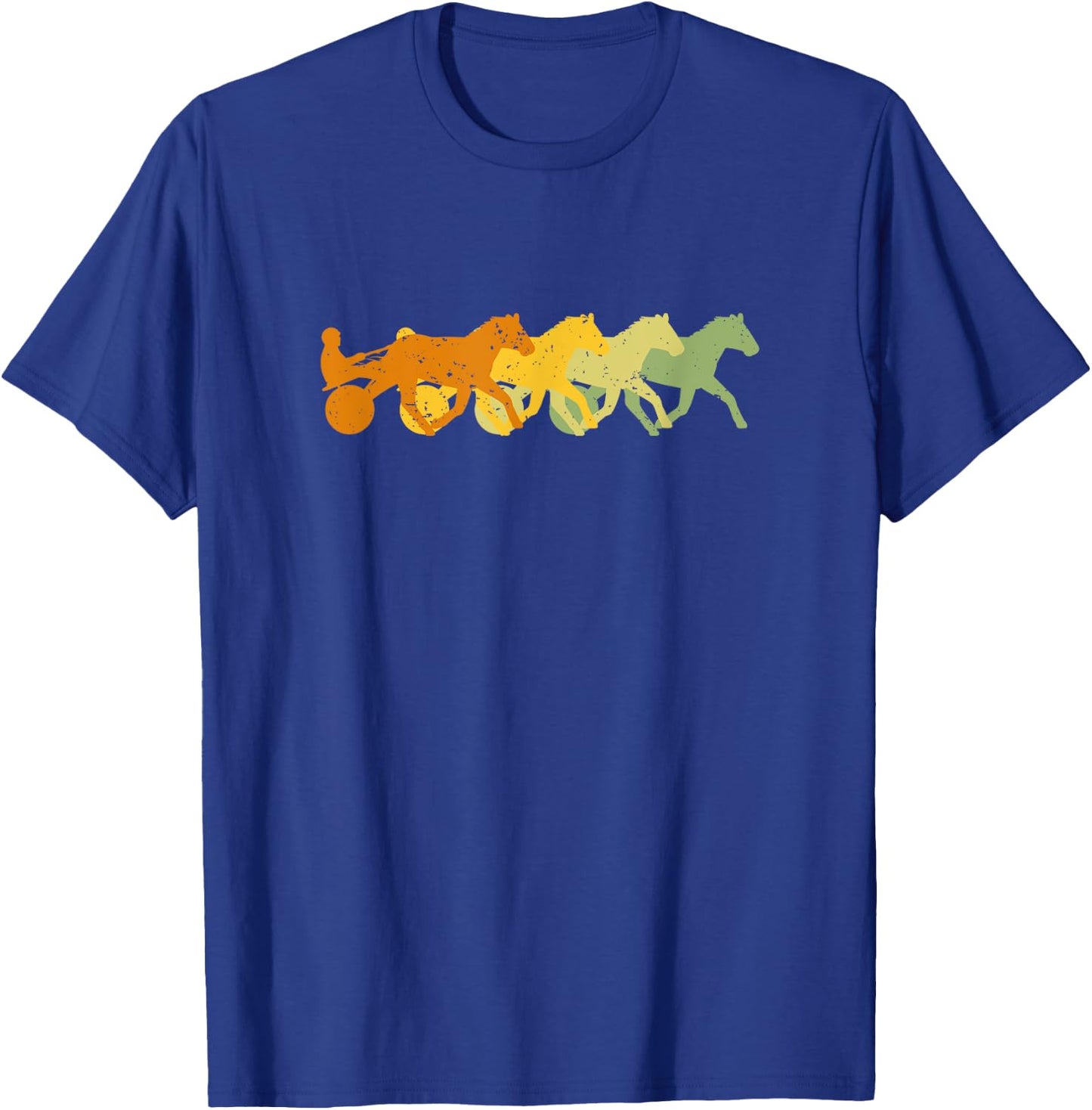 Horse Track Harness Racing, Jockey T-Shirt - T-Shirt | Royal