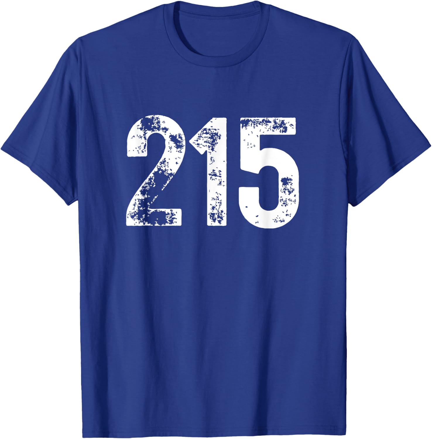 Area Code 215 Philadelphia Pennsylvania PA 215 T-Shirt - T-Shirt | Royal