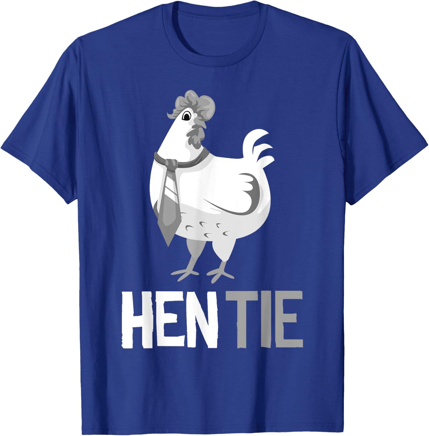 Funny Hen Tie Gift Women Chicken Japanese Anime T-Shirt - T-Shirt | Royal