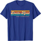 Vintage Sunset Stripes Ducks Head, New Hampshire T-Shirt - T-Shirt | Royal