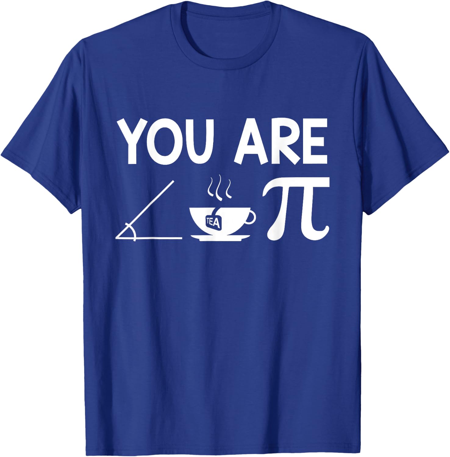 Pi Day Shirt Women Teacher 2022 Math Cutie Pie Acute Tea Pie T-Shirt - T-Shirt | Royal