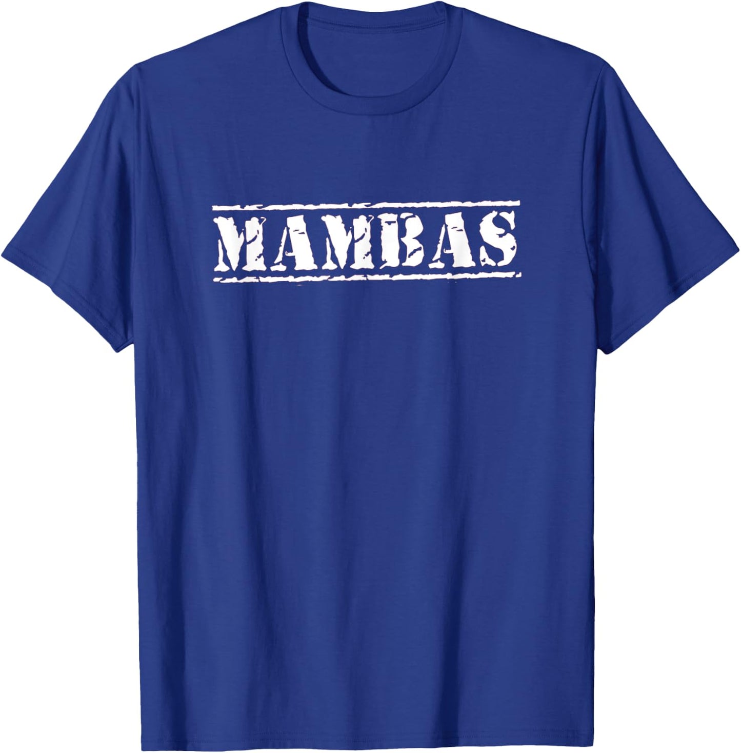 MAMBAS Baseball T-Ball Basketball Soccer Flag Football Team T-Shirt - T-Shirt | Royal