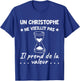 Christophe Value | Birthday Funny Funny Dad Father T-Shirt - T-Shirt | Royal