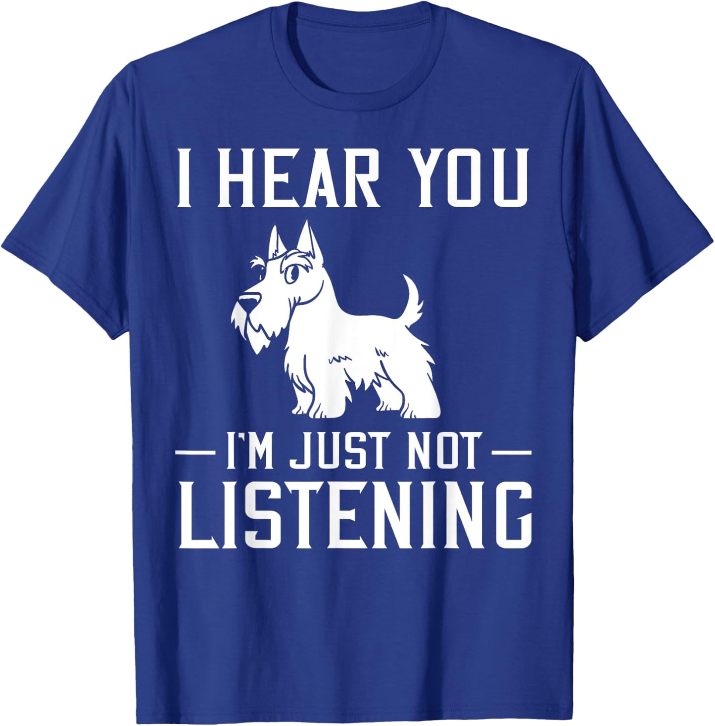 Scottish Terrier Dog Puppies Owner Lover Women Girls Kids T-Shirt - T-Shirt | Royal