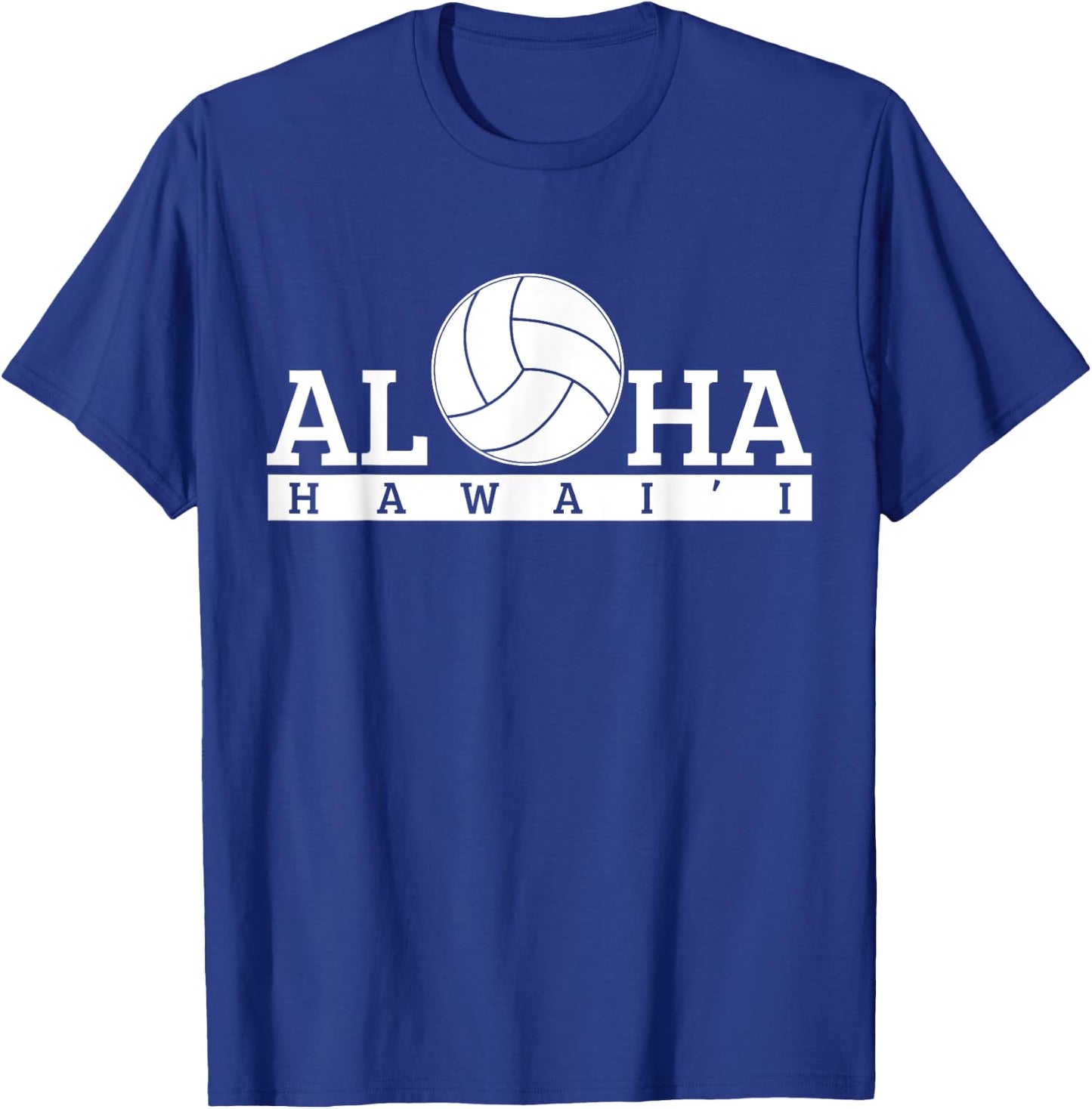 Volleyball Hawaii Hawaii Beach Aloha Gift T-Shirt - T-Shirt | Royal