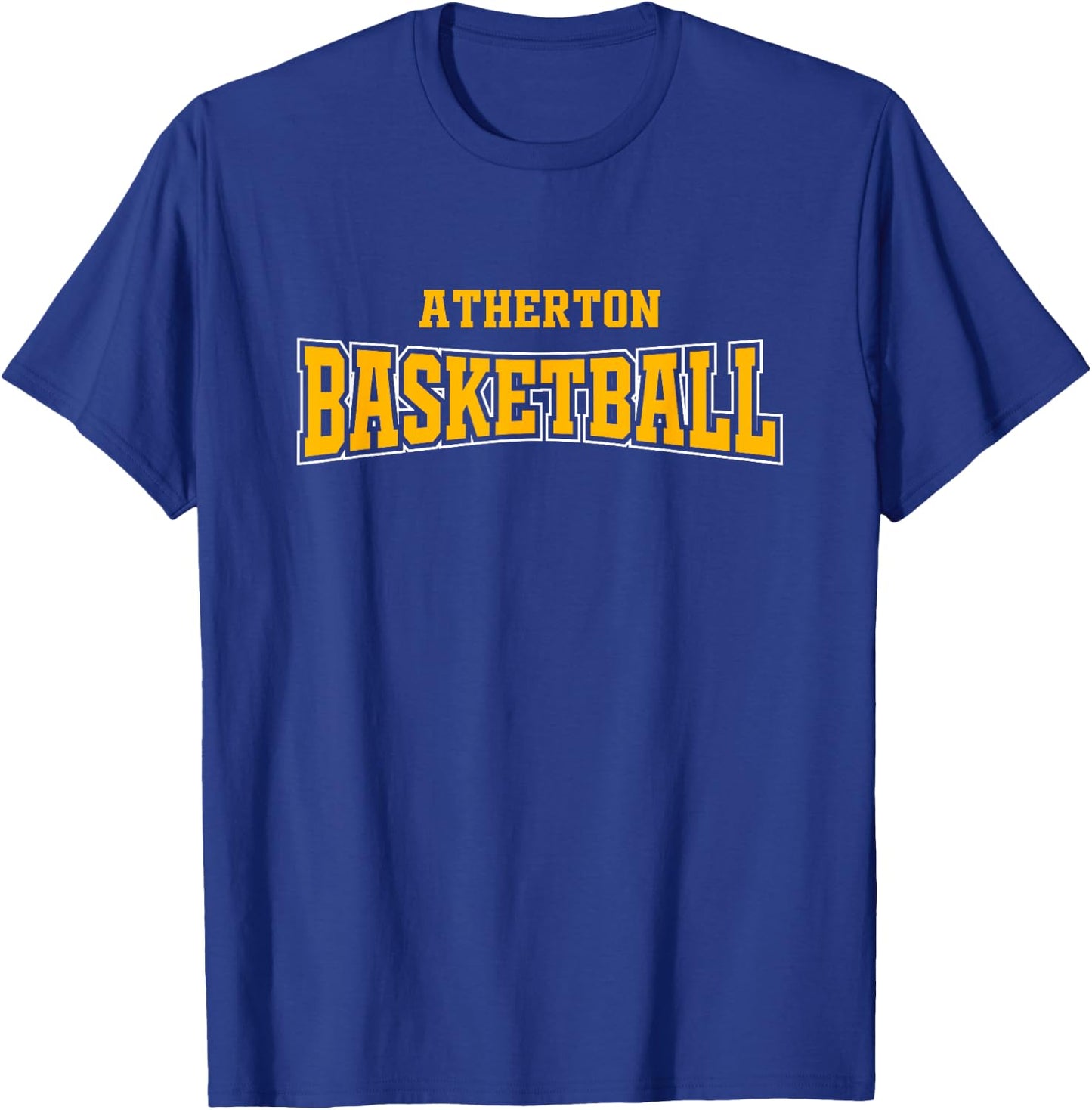 Atherton High School Basketball Warp HS T-Shirt - T-Shirt | Royal