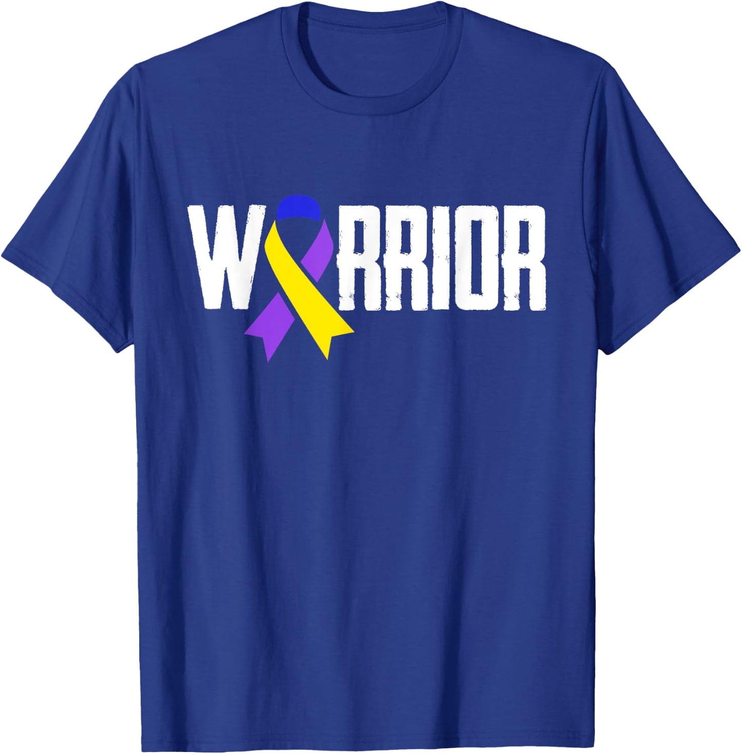 Warrior Bladder Cancer Awareness T-Shirt - T-Shirt | Royal
