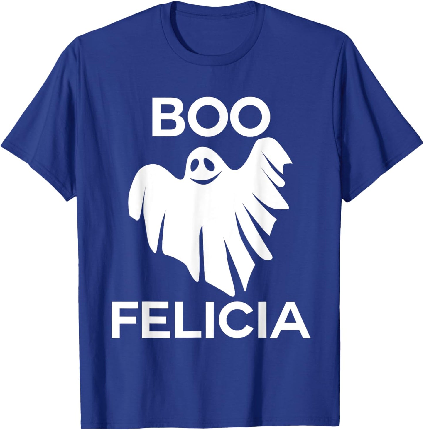 Boo Felicia Funny Halloween T-Shirt - T-Shirt | Royal