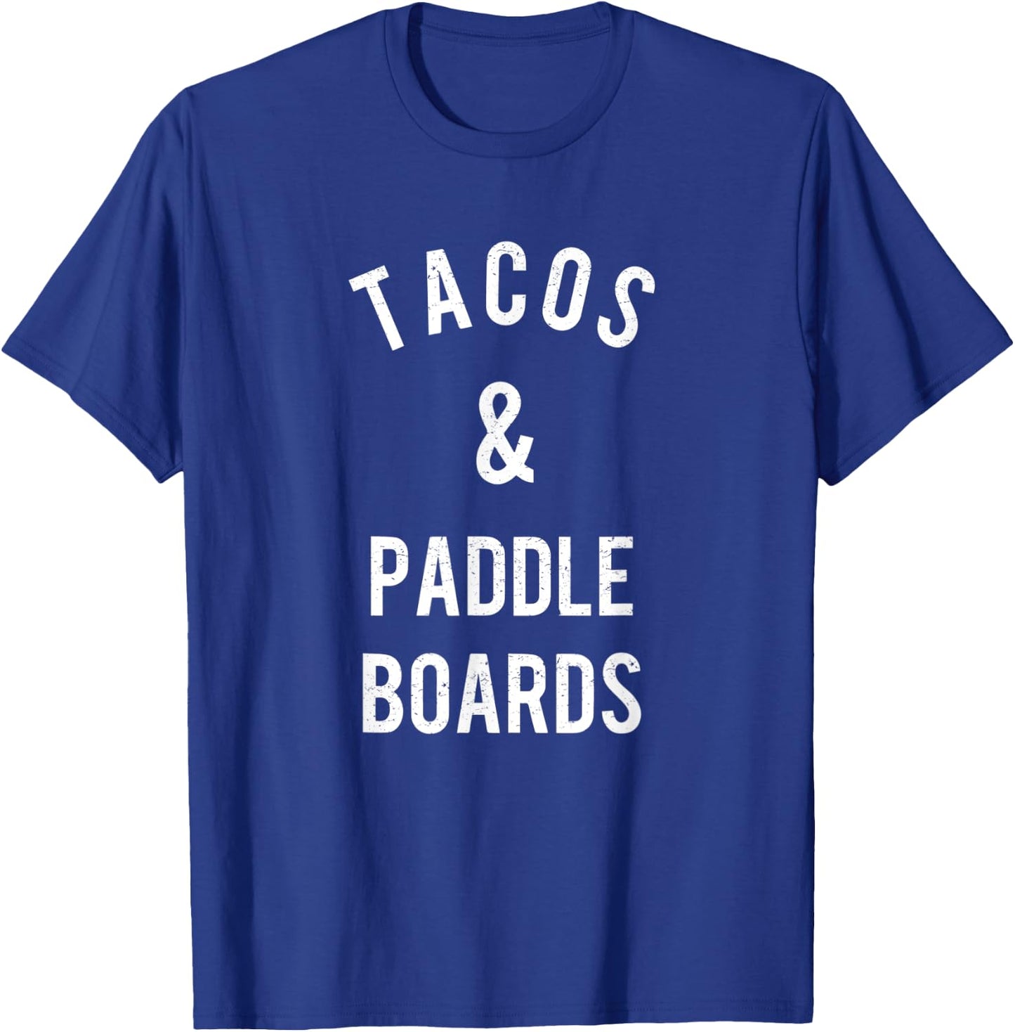 Funny Paddle Board T- Shirt Vintage SUP T-Shirt - T-Shirt | Royal