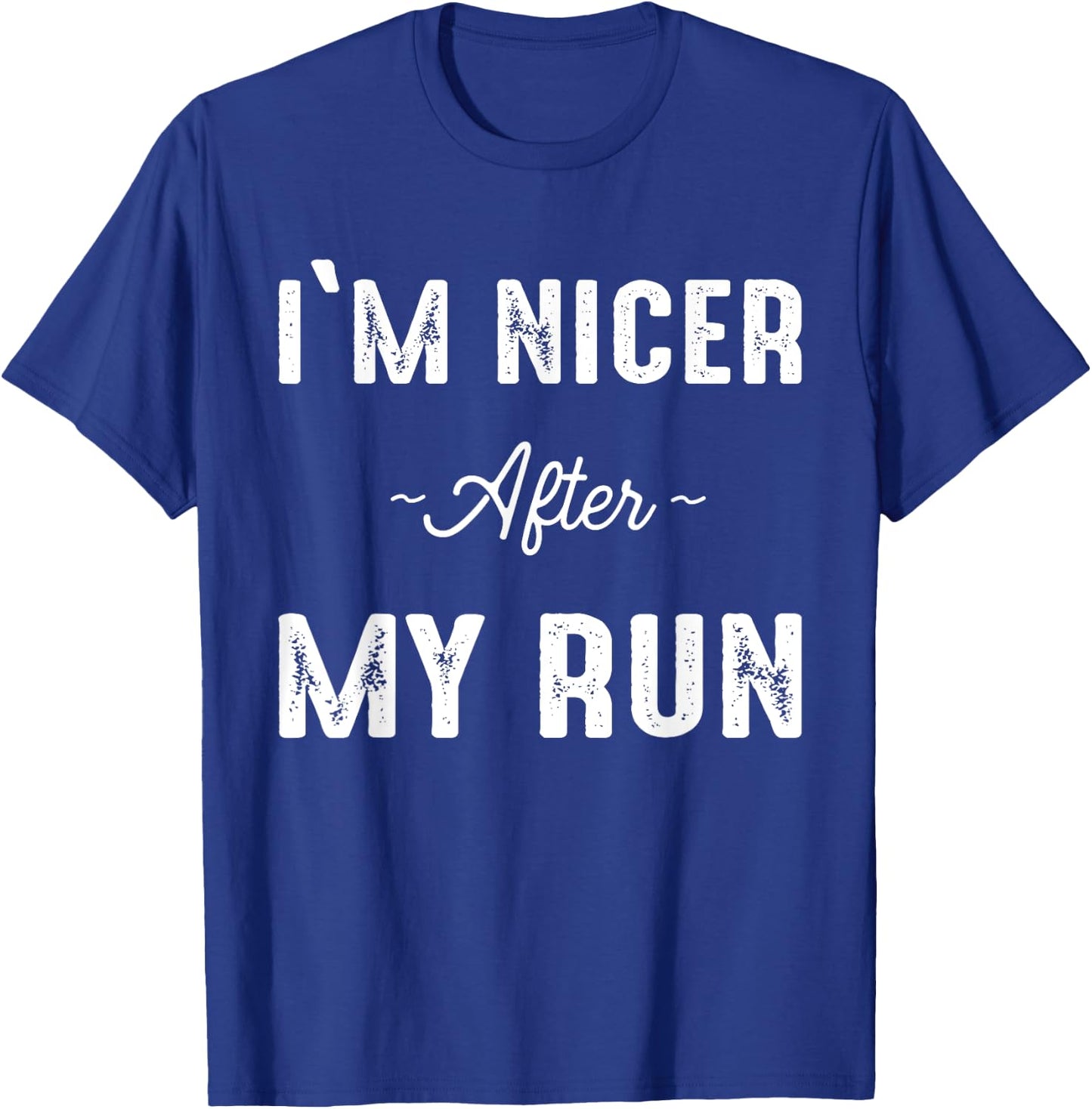 Funny Running Shirts With Sayings Jogging Gift Runners T-Shirt - T-Shirt | Royal