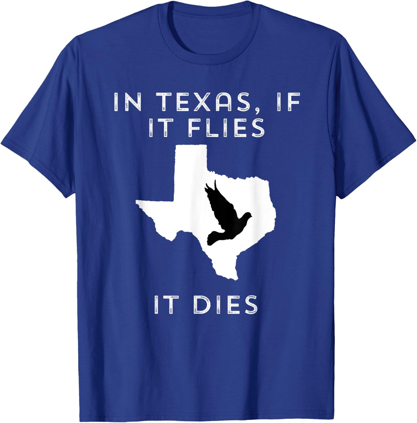 Dove hunting shirts Texas T-Shirt - T-Shirt | Royal