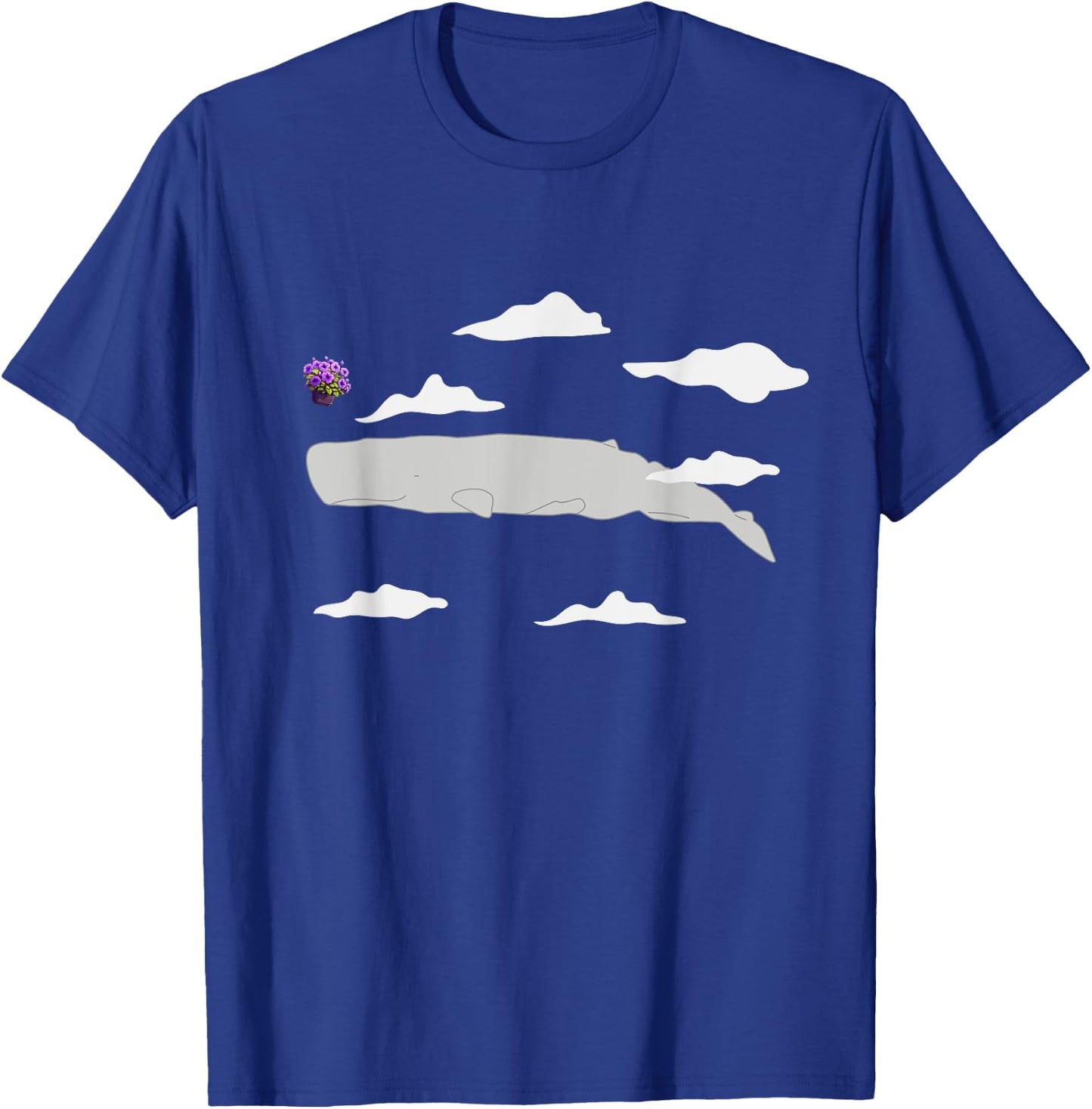 Oh No Not Again Funny Whale and Petunia Awsome T-Shirt - T-Shirt | Royal