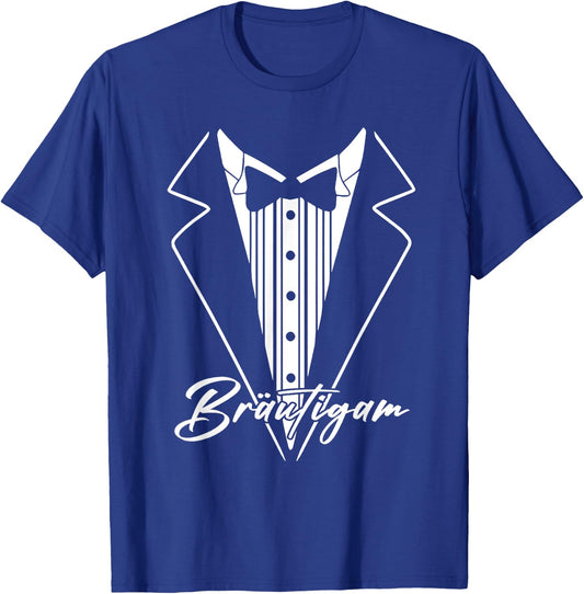 Groom JGA Stag Night , black T-Shirt - T-Shirt | Royal
