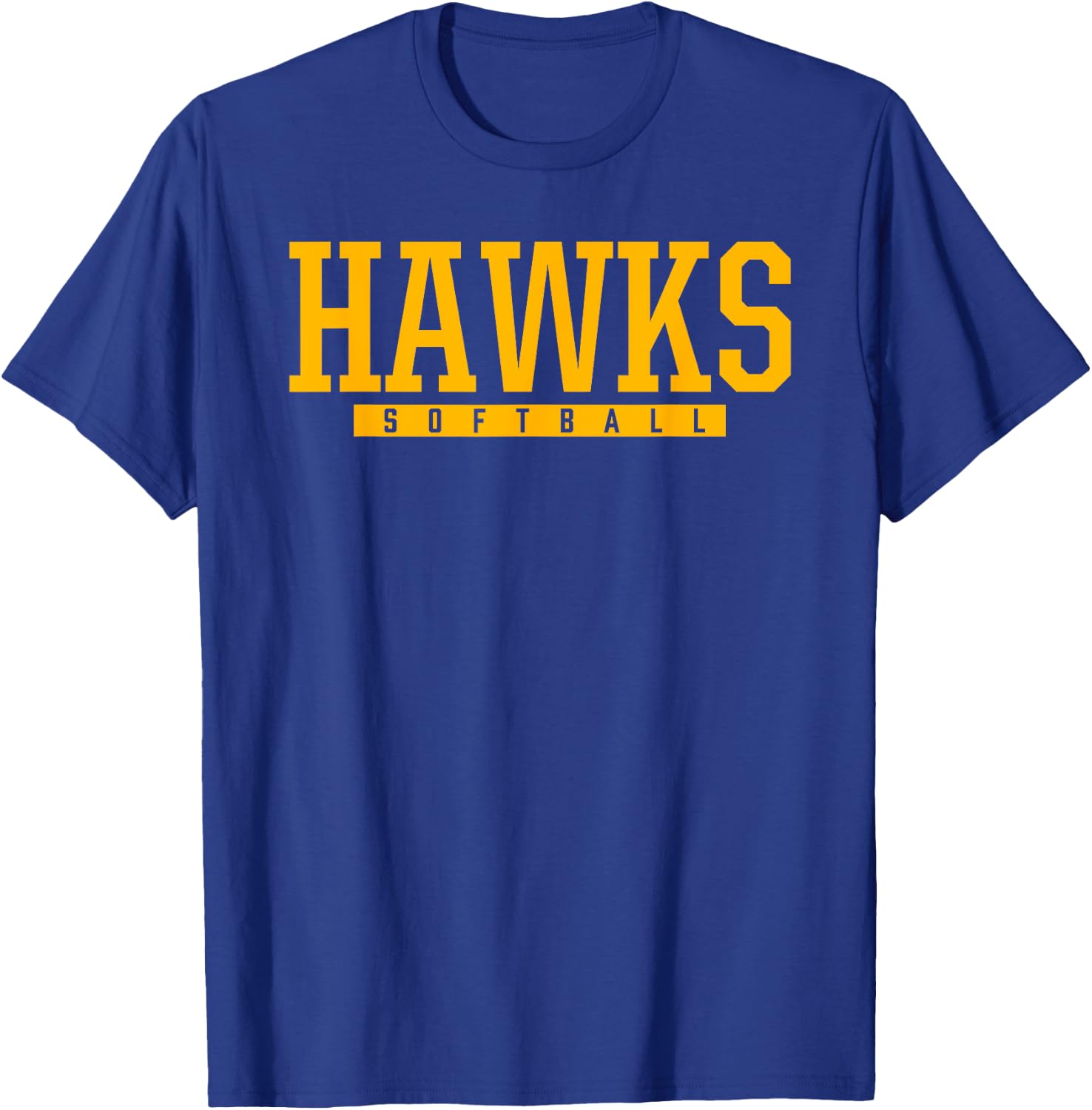 Hanover Hawks Softball HS T-Shirt - T-Shirt | Royal